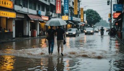 Pleine mousson : pluies abondantes inondations Bangkok précautions