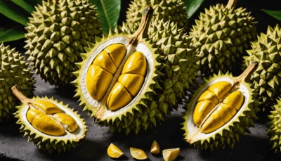 Découverte exotique : Comment la mousson révèle les secrets gustatifs du Durian, Mangoustan et Ramboutan