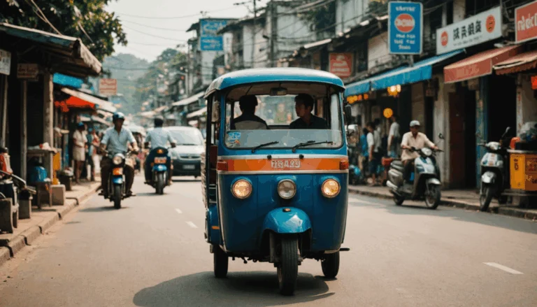 Tout savoir sur le tuk tuk en Thaïlande : histoire, fonctionnement et conseils